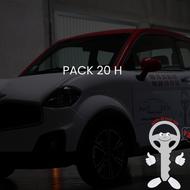 Pack 20 h manuel